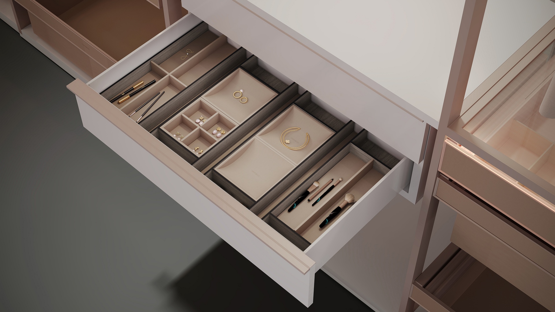 LANE<br>Wardrobe Drawer Organizer