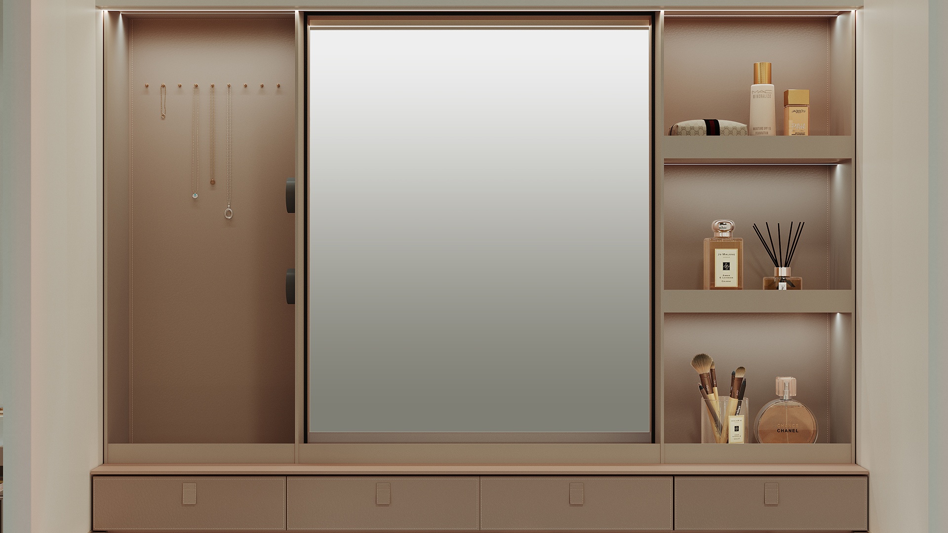 TAYLOY<br>Lift Vanity Cabinet